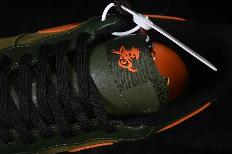 All Categories Nk Air Force 1 Air Force Series Nk Air Force 1 Low Air Force Low Nike Air Force 1'07 Low Year of the Horse Limited Military Green Orange Star Air Force One Low Casual Shoes XY9025-010